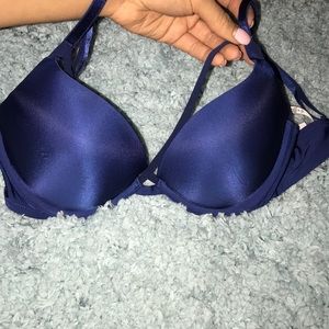 Royal blue Victoria Secret push-up bra